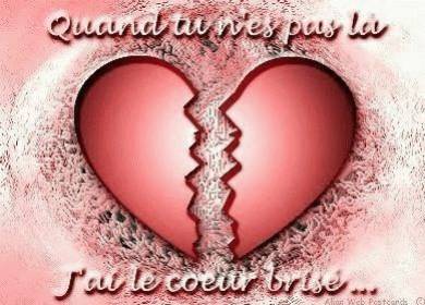 coeur brisé